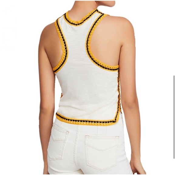 Free People | Crochet Trim Tank Top - Picture 2 of 7